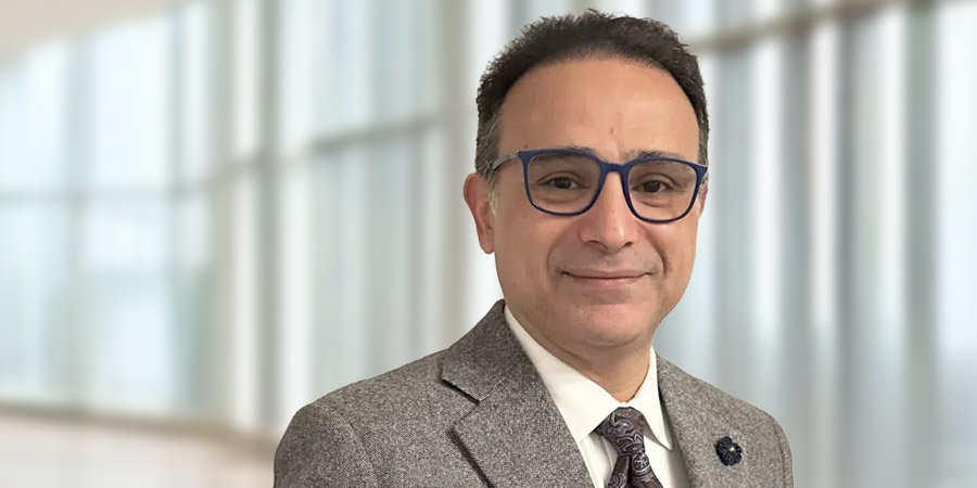 Professional headshot of Tarek Helaly, President & CEO at thinkRF
